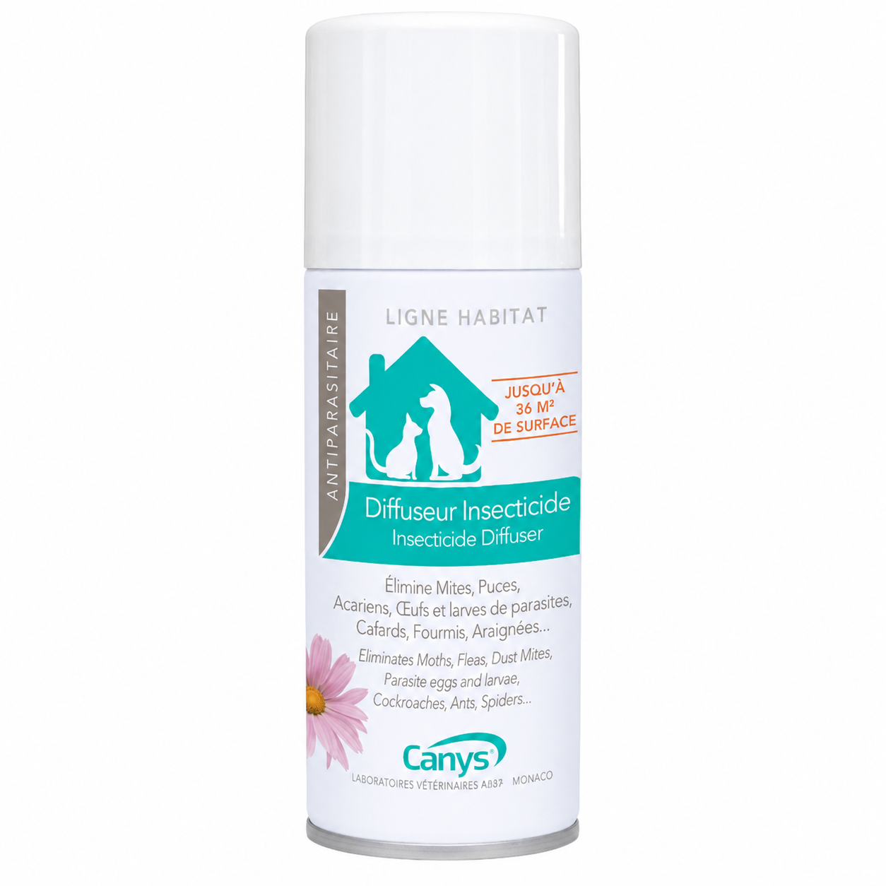 Canys HABITAT diffuseur insecticide et larvicide pour l’habitation aérosol de 150 ml